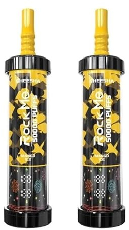 Rock Me 50K Difusor de Aroma Portátil – Dispositivo sin Líquido Mango Helado Diseño Compacto Ligero