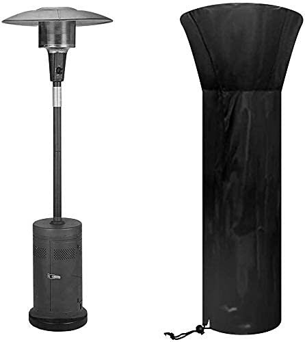 Couverture de Chauffe-Patio Housse pour parasol chauffant210D Bache de Protection pour Chauffage de Terrasse Extérieur Anti-Poussière/Vent