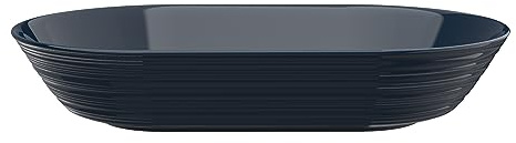 omptoir de Famille 36cm Roasting Dish - Blue Porcelain - Stylish, Durable & Versatile - Suitable For Everyday Use - Dishwasher & Oven Safe