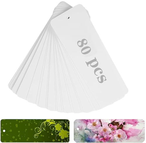 Lot de 80 feuilles de papier aquarelle vierges, 63,5 kg/300 g/m², presse à froid