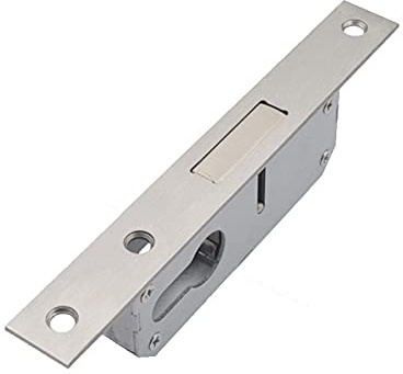 Cerradura de embutir de alta seguridad - Cerradura de seguridad duradera for puertas de madera y hierro - Ideal for uso exterior e interior(35mm)