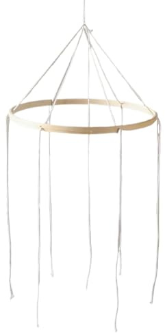 Bettzubehör mit Gitterstäben | natürliche Ornamente aus glattem Holz – Dekoration für Babyzimmer – für Mädchenzimmer, Haus, Wohnzimmer, Badezimmer, Alltag, Innenbereich,