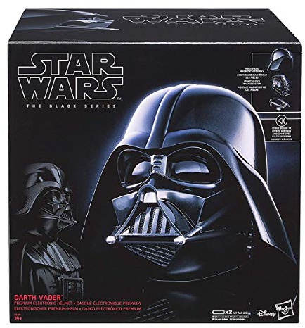 Hasbro Star Wars E0328EU4 - Star Wars The Black Series Replica Darth Vader Helm, Schwarz, ab 14 Jahre