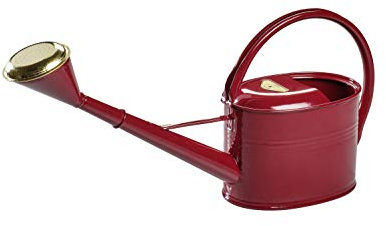 GARDEN TOOL BROTHERS Gießkanne British Can Slimcan 4 Liter in Dunkelrot