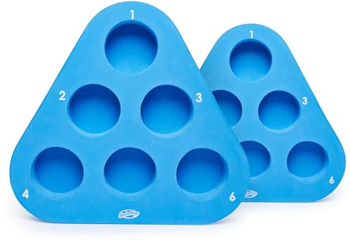 SwimWays Kelsyus flytande ölpong vuxen drickspel set, färgen kan variera
