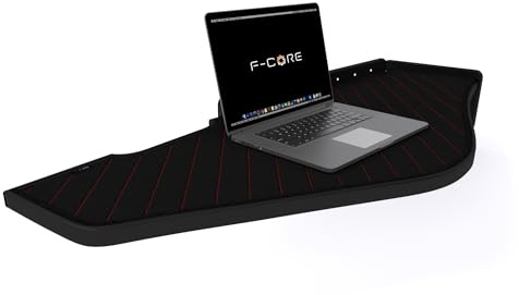 F-CORE Tablettes Tableau de Bord Camion compatibilité pour Renault T 01.14- Double Panneau LED 24V Noir/Rouge