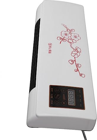 Enfriador de Aire Montado en la Pared, Calentador de Aire Acondicionado Versátil Enchufe de la UE 220V Enfriador de Aire Portátil de bajo Ruido Montado en la Pared con Control