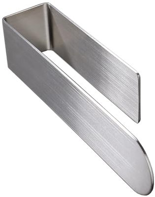 Porte Serviette Salle de Bain, Porte-Serviettes Murale Adhesif sans Perçage Installation, Porte Torchon Autocollant Support Serviette Cuisine (20 cm)