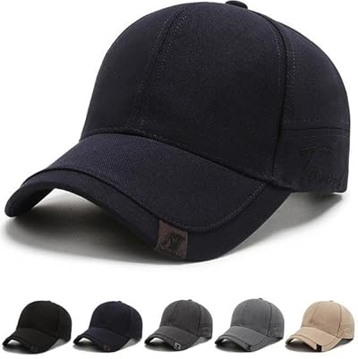 Joligiao Cappello Baseball Uomo Cappello da Baseball Traspirante Cotone Casuale Regolabile Cappellino Unisex da Cappellino Uomo con Visiera Trucker Hat