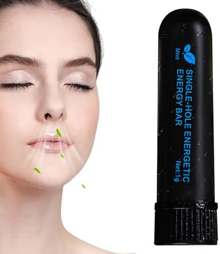 Penna per inalazione nasale | Tubo per inalazione per aromaterapia | Inalatore per stitichezza con oli refrigeranti - Asta di respirazione portatile contro mal di testa, nausea, cinetosi,