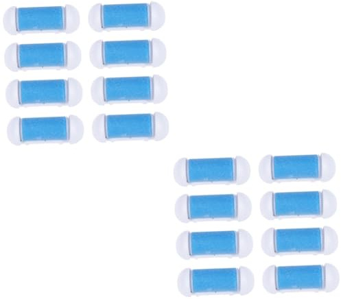 FRCOLOR 20stücke Teiliges Ersatzrollen Für Elektrische Hornhautentferner Ergonomisches Design Geeignet Zur Effektiven Entfernung Von Hornhaut Und Abgestorbener Haut