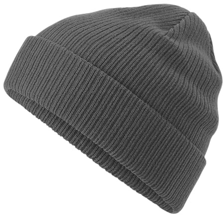 Roughtex Beanie aus Bio-Baumwolle – Doppellagiger Strick, atmungsaktiv und weich – Wintermütze Damen Herren