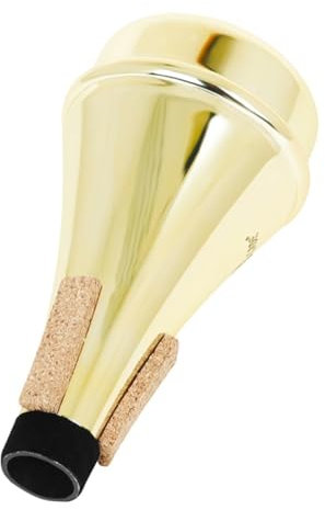 Levemolo Musik Kinder Kindertrompete Trompetendämpfer Trompetendämpfer Trompeteninstrumentendämpfer Gerader Dämpfer Trompete Für Trompete Dämpfer Für Trompete Goldene Bauchmuskeln