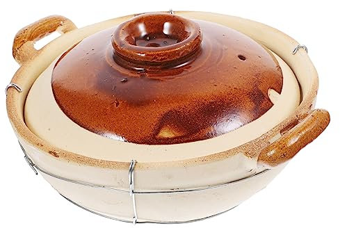 PRETYZOOM Pentola Per Stufato Facile Da Pulire 800 Ml Antiaderente Per Uso Quotidiano