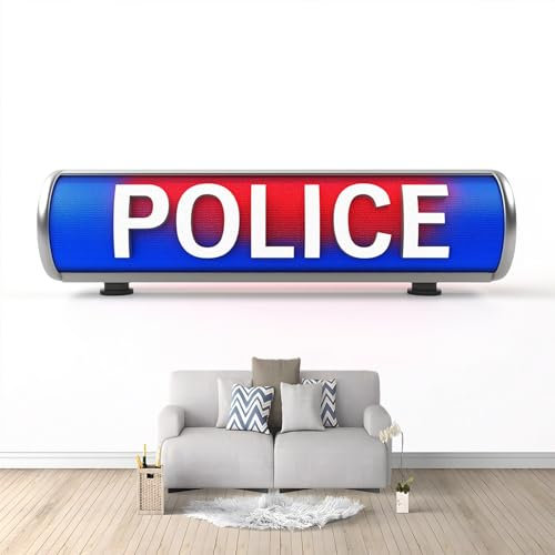 Papel de Pared no Tejido Papel Pintado Barra De Luz De Alarma Papel Pintado Pared 250 x 175 cm Fotomurales Blanco aptos para habitaciones y dormitorios infantiles