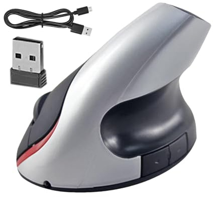 Dispositivo di input ergonomico: Mous con supporto per la mano, Mous ergonomico per computer | Mous USB ottico, con Mous con sensore ad alta precisione wireless per desktop, laptop, riduce lo sfor
