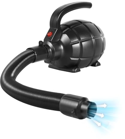 Elektrische Luftpumpe für Luftmatratze, 600W Luftmatratze Pumpe mit 4 Verschiedene Düsen, für Luftbetten, Pools, Boote, Sofas, Badewannen, Wasserbetten, Schwimmringe 17000Pa