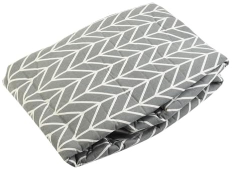 Copriasse da stiro, extra largo, con coulisse, 147 x 48 cm, resistente alle alte temperature e riutilizzabile, per lavanderia a casa e stiratura, freccia grigia