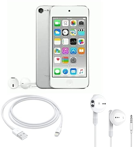 Apple iPod Touch 16GB 6th Generation with Accessory Bundle - Silver (Refurbished)