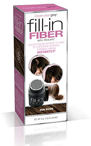 Cover Your Gray Pro Fill-In Fibers with Procapil - Dark Brown