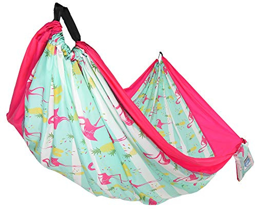 Equip Lightweight Hammock Perfect Backpacking & Camping Hammock, Holds Up to 500lbs Pink