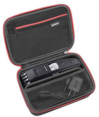 RLSOCO Tasche für Panasonic ER-SB40 / ER-GB80 / ER-GB96 / ER-GB37-K503 / ERGB42K / ERGB86K503 Bart-/ Haarschneider(Nur Tasche)