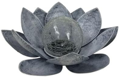 Levitantes Lys solaire LED, lumières solaires de jardin, nénuphar décoratif pour extérieur, lumières de patio