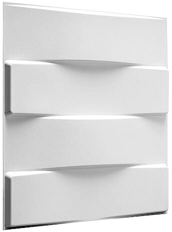 WALPLUS Wall 3D Panels 50x50 cm - 12 Boards (for 3 sqm2) Kitchen Decor, Living Room Style, Cladding, Covering DIY Art, Home Decorations, Decals, Eco Friendly Kitchen Décor [Vaults Design]
