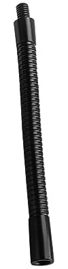 OFFSCH Black Alloy Microphone Stand Extension Hose Compatible with Microphone Bracket Replacement Part Featuring Professional Technology and Simple Appearance Design for Studio and Stage