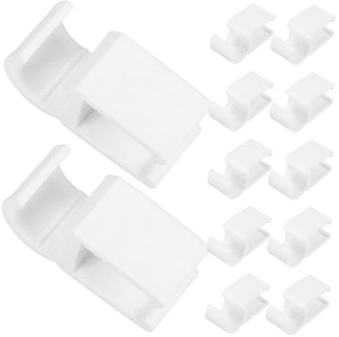 Tofficu 20stücke Stifthalter-clips Aus Kunststoff Selbstklebende Stiftbefestigungsschnallen Für Whiteboards Schreibstiftschnallen Schule Büro Zuhause