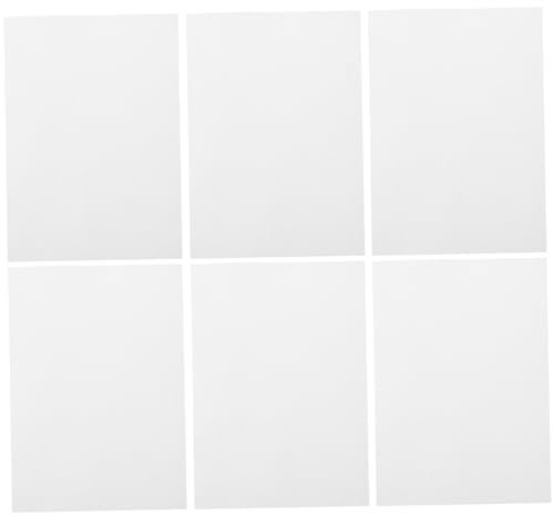 ULDIGI 6stücke Wasserlösliches Stickpapier Stabilisator Für Handnähen Geeignet Shirts Schuhe Schürzen Baseballkappen Taschen Und Andere Kleidungsstücke Und Stoffe Einfache Anwendung Und s