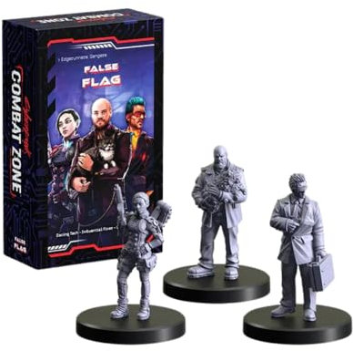 Monster Fight Club Cyberpunk Red, Combat Zone The Board Game Gangs Erweiterung: False Flag (Edgerunner Gonks)