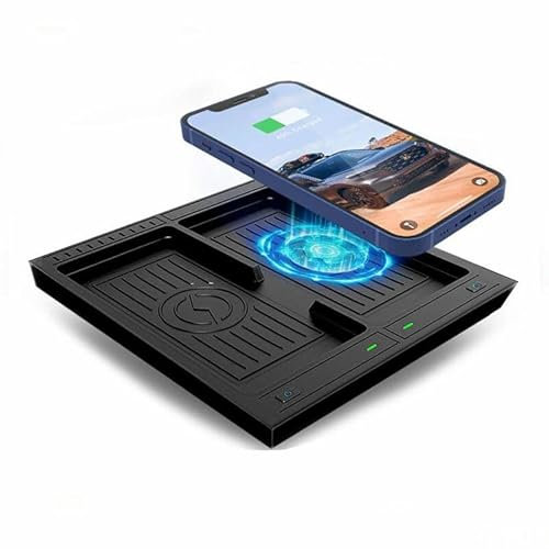 Wireless Car Charger Pad Qi Charging Mat For HONDA CRV/CR-V 2023-2024 Wireless Charger Car QI Wireless Charger Panel Phone Charging Pad 15W