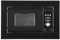 Techomey Microonde da Incasso, 800W, 20 Litri, Forno a Microonde da Incasso con Grill, 59,5x34,4x38,8cm, 8 Ricette Automatiche, Nero