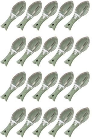 Cpolebev Escamas de Pescado, Rallador, Escalador de Pescado, Herramienta de Limpieza de Pescado, Escalador con Cubierta, Cocina, Herramienta de Pesca, Verde