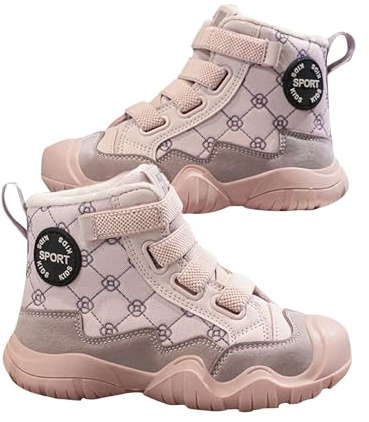 Winterstiefel Kinder Schneestiefel Mädchen Jungen Winterschuhe Warm Gefüttert Wanderschuhe Trekking Wanderstiefel Rutschfest Winterboots Bequem Winter Stiefel Kinderschuhe Trailrunning Schuhe Boots