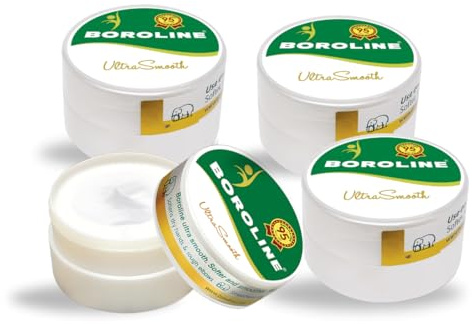 Uniqnature Boroline Ultra Smooth Antiseptic Night Cream, 40gms in Pot Combo pack of 4 (40gms X 4)