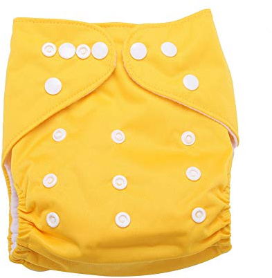 Waschbar Atmungsaktiv Babywindelhosen Einstellbar Wasserdichte Training Windelhosen Windel Unterwäsche für Baby(BLC-1)