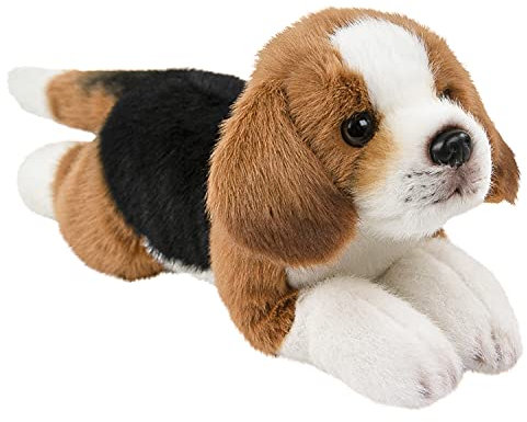 Teddys Rothenburg Beagle Kuscheltier Hund liegend 28 cm Kuscheltier