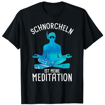 Taucher Sport Taucheranzug Taucherbrille Schnorchel T-Shirt
