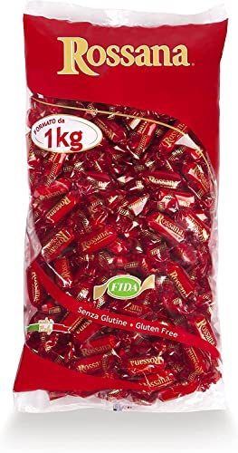 Rossana L'Originale, Caramelle Classiche finissime ripiene in Maxi Busta da 1 kg