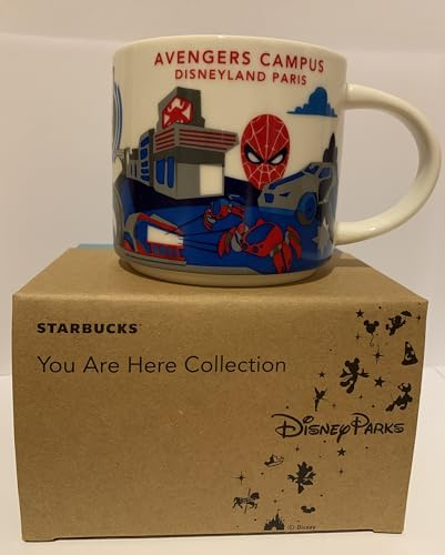 Starbucks Tasse You Are Here YAH City - AVENGERS CAMPUS DISNEYLAND PARIS - Eurodisney - Edition Limitée