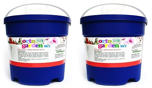 Nutriplant SKY, Concime fertilizzante minerale azotato,Rinforza la resistenza da stress e aggressioni dei fattori ambientali,solubile in acqua,per tutti i tipi di piante ornamentali e da orto,3kg(2)