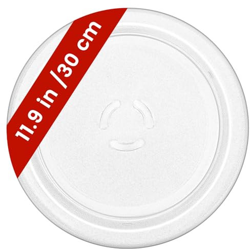 4393799 Glass Tray 4393751 Microwave Glass Plate/Microwave Glass Turntable Plate Suitable for multiple brands Whirlpool and so on 30QBP4185 PS373741 AP3130793