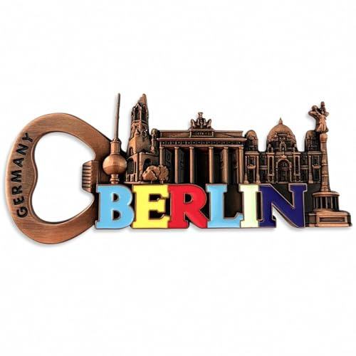 United1871 Berlin Souvenir Flaschenöffner und Kühlschrankmagnet | Designed in Germany
