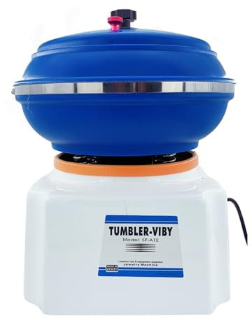 6.2L Attrezzatura for gioielli Vibrante Buratto Lucidatrice Buratto Lucidatrice for gioielli fai da te per lucidatura