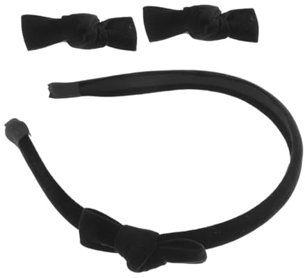MUSISALY Elegantes Widerstandsfähig gegen Verblassen und Verformung mit Schleife Samtstirnband für Mädchen und Damen für Alltag und Partys