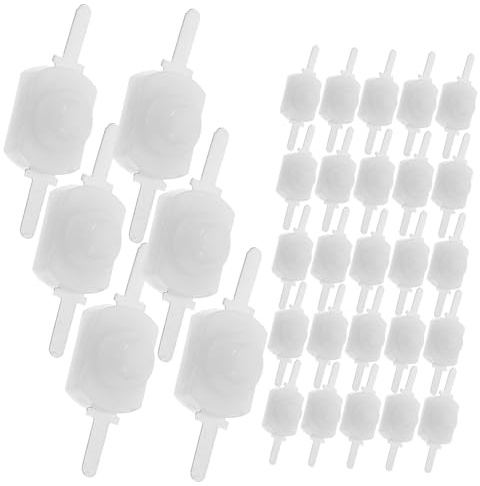 STOBAZA Micro Interruttore a Pulsante Autobloccante 50 Pezzi, Mini Pulsante di Aggancio per Torcia Elettrica, Piccolo Interruttore On Off in Alluminio e Abs per Progetti Elettronici