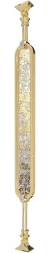 KJoBDwz balaustra per scale Pali for balaustra in metallo, pali for balcone in lega di alluminio e vetro temperato, angolo regolabile, 3 pezzi