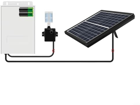 HOHOVYVY Pompe à eau solaire 9 V 6 W 10 W avec stockage d'énergie et réglage à 5 vitesses avec batterie et panneau solaire pour bassin de jardin, bassin à poissons et jeux d'eau (9 V, 6 W, 2600 mAh)